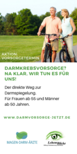 Aktion Vorsorgetermin